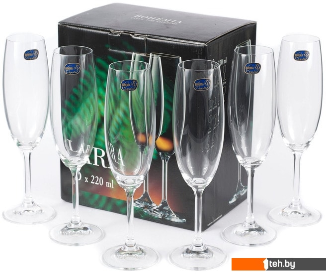  - Стаканы, бокалы, рюмки Bohemia Crystal Lara 40415/220 - Lara 40415/220