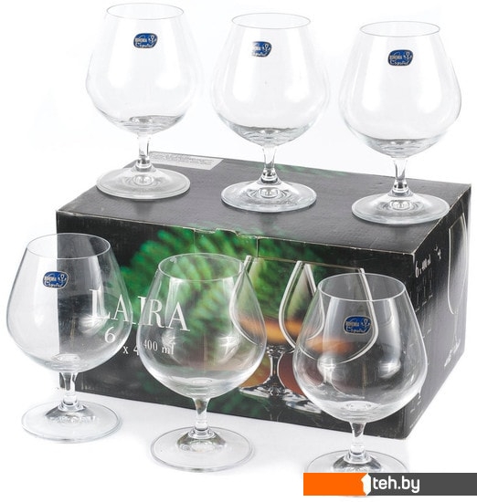  - Стаканы, бокалы, рюмки Bohemia Crystal Lara 40415/400 - Lara 40415/400