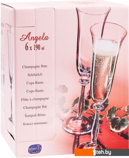  - Стаканы, бокалы, рюмки Bohemia Crystal Angela 40600/190 - Angela 40600/190