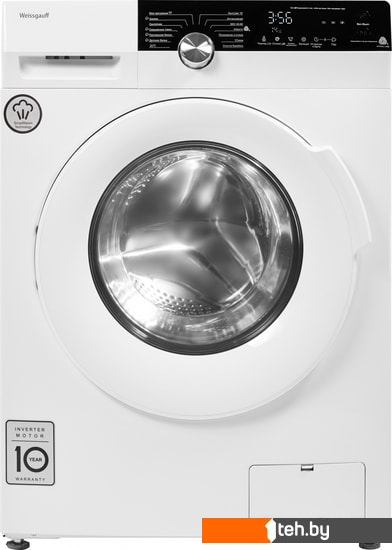  - Стиральная машина Weissgauff WM 4947 DC Inverter Steam - WM 4947 DC Inverter Steam