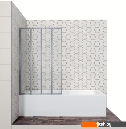  - Шторки и карнизы для ванн и поддонов Ambassador Bath Screens 16041111L 100 - Bath Screens 16041111L 100