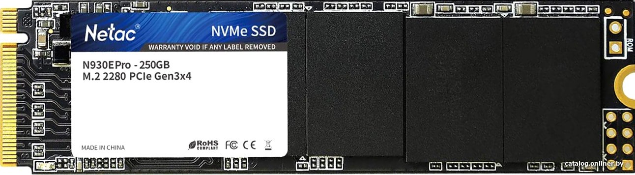  - SSD Netac N930E PRO 256GB - N930E PRO 256GB