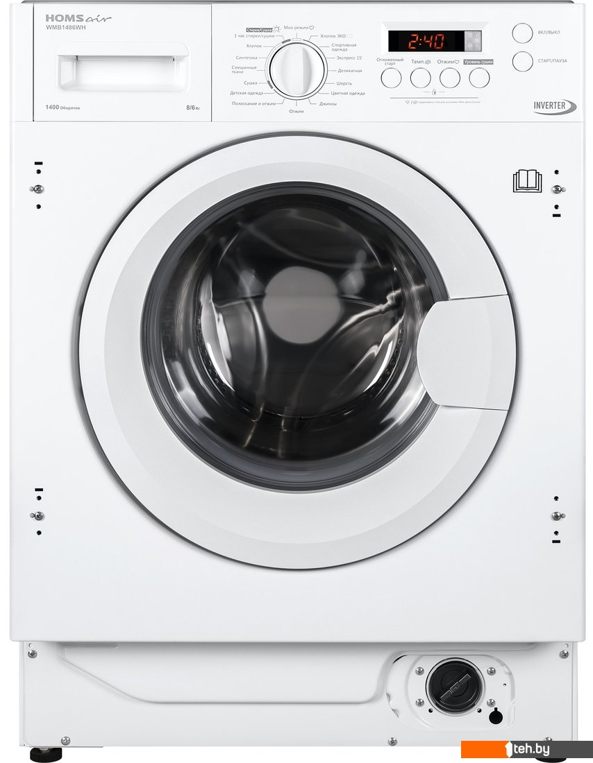  - Стиральная машина HOMSair WMB1486WH - WMB1486WH