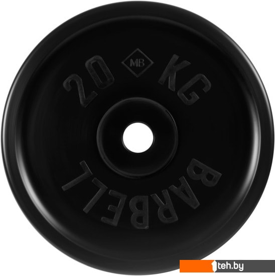  - Гантели, гири, штанги MB Barbell Евро-классик 51 мм (1x20 кг) - Евро-классик 51 мм (1x20 кг)