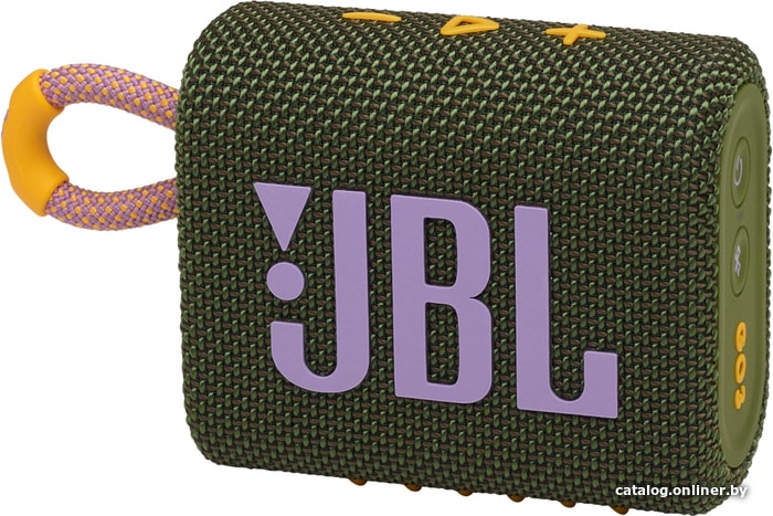  - Беспроводные и портативные колонки JBL Go 3 (зеленый) - Go 3 (зеленый)