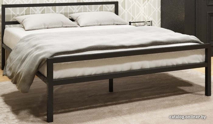  - Кровати ИП Князев Наргиз 120x200 (черный) - Наргиз 120x200 (черный)