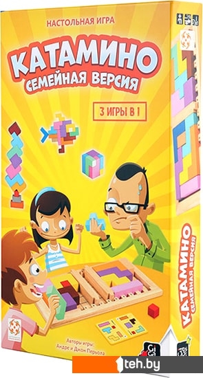  - Настольные игры Gigamic Катамино. Семейная версия - Катамино. Семейная версия