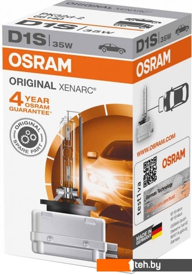  - Автомобильные лампы Osram D1S 66140 1шт - D1S 66140 1шт