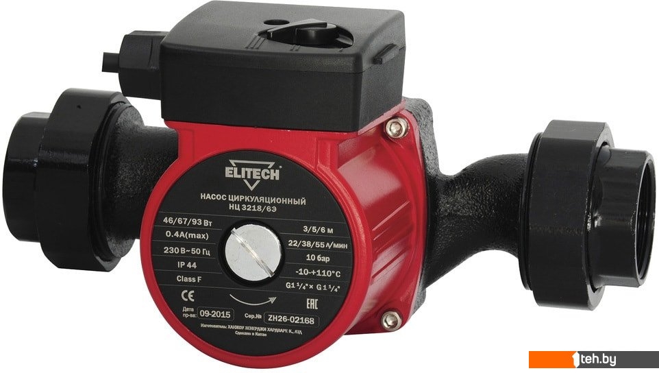  - Насосы ELITECH НЦ 3218/6Э - НЦ 3218/6Э