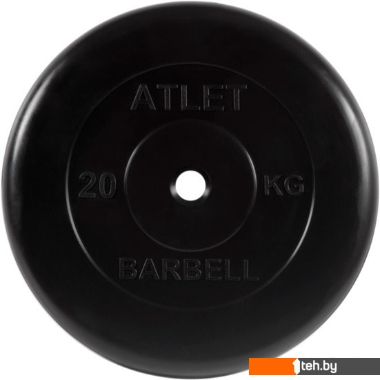  - Гантели, гири, штанги MB Barbell Атлет 51 мм (1x20 кг) - Атлет 51 мм (1x20 кг)