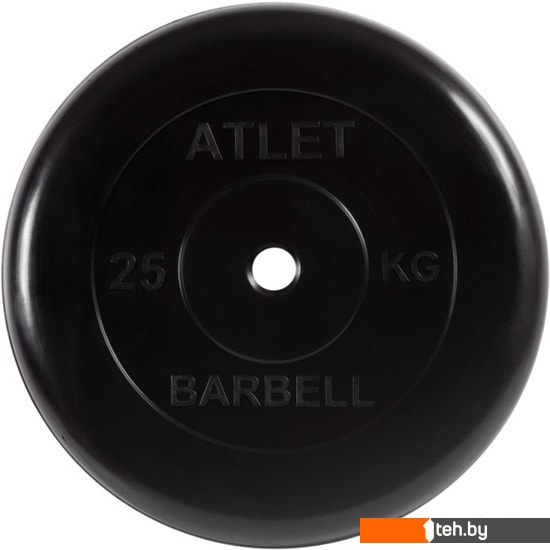  - Гантели, гири, штанги MB Barbell Атлет 31 мм (1x25 кг) - Атлет 31 мм (1x25 кг)