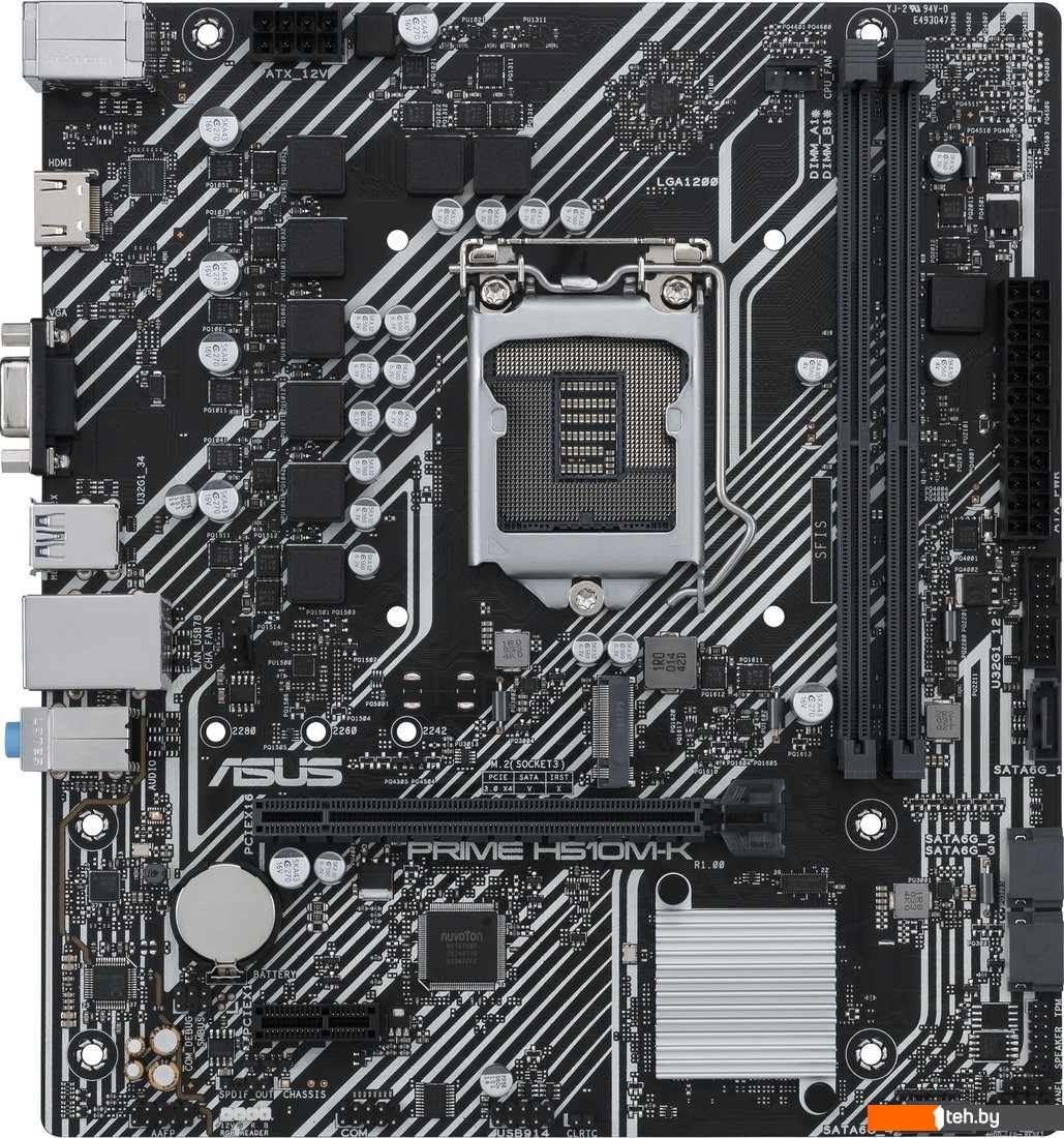  - Материнские платы ASUS Prime H510M-K - Prime H510M-K