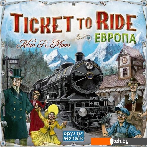  - Настольные игры Days of Wonder Ticket to Ride: Европа (Билет на поезд: Европа) - Ticket to Ride: Европа (Билет на поезд: Европа)