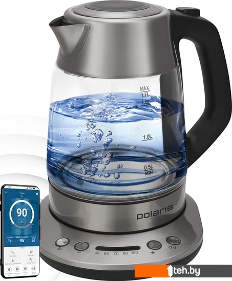  - Электрочайники и термопоты Polaris PWK 1775CGLD Wi-Fi IQ Home - PWK 1775CGLD Wi-Fi IQ Home