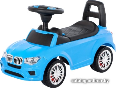  - Каталки, педальные машинки Полесье SuperCar №5 84521 (голубой) - SuperCar №5 84521 (голубой)