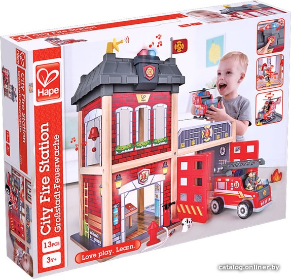  - Конструкторы Hape E3023 City Fire Station - E3023 City Fire Station