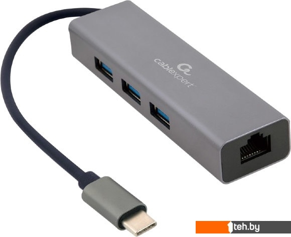  - USB-хабы и док-станции Cablexpert A-CMU3-LAN-01 - A-CMU3-LAN-01