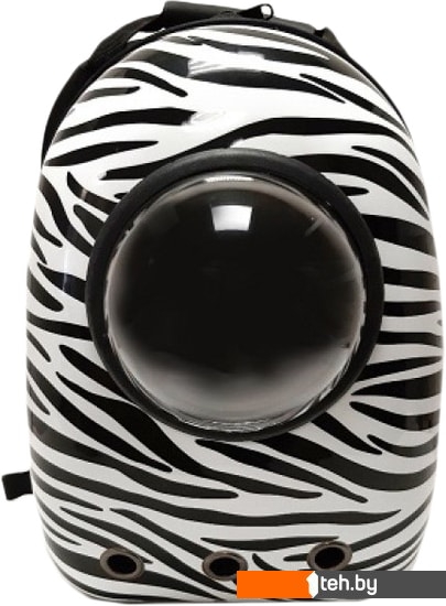  - Сумки, переноски для животных For Friends SpaceX Zebra (черный/белый) - SpaceX Zebra (черный/белый)