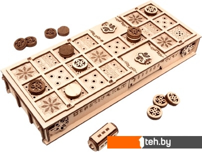  - Сборные модели Eco-Wood-Art Геймсет Ур и Сенет - Геймсет Ур и Сенет