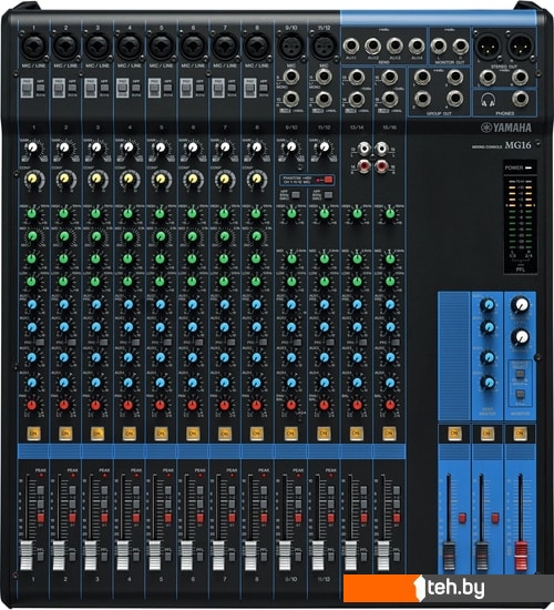  - Микшерные пульты и консоли Yamaha MG-16 - MG-16
