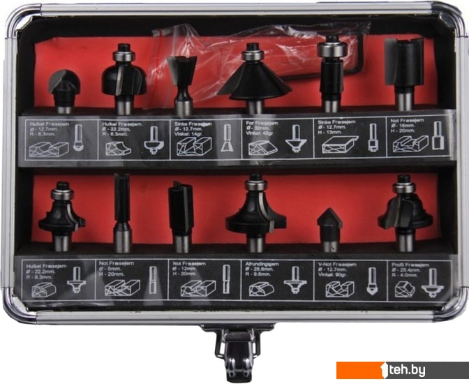  - Фрезы Sturm 9016-RB-S8-12-3 - 9016-RB-S8-12-3