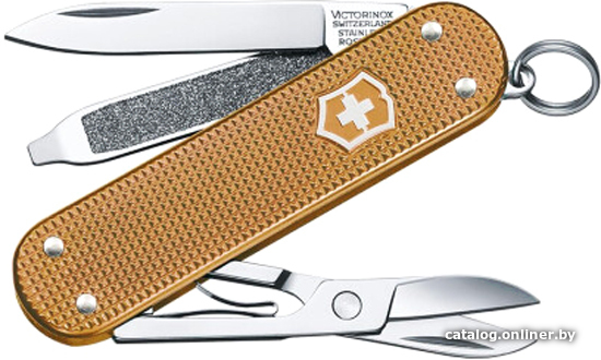  - Туристические ножи Victorinox Classic Alox SD Colors (коричневый) - Classic Alox SD Colors (коричневый)