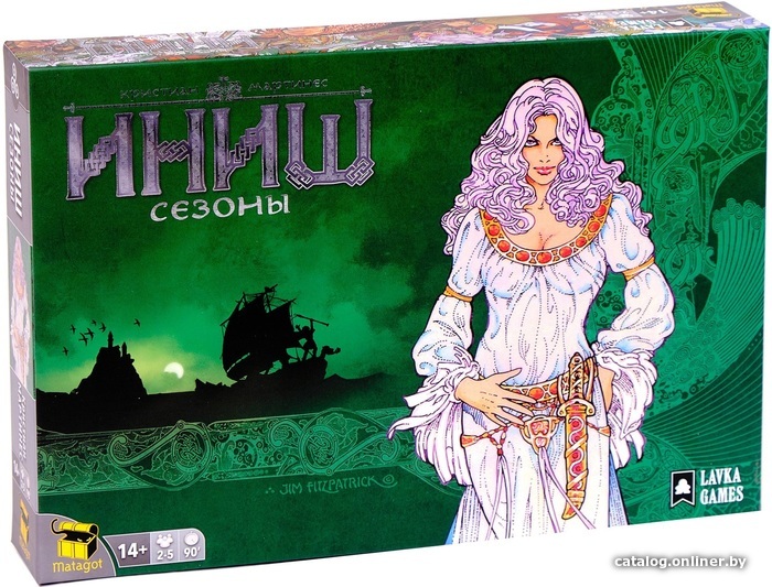  - Настольные игры Lavka Games Иниш. Сезоны (дополнение) - Иниш. Сезоны (дополнение)
