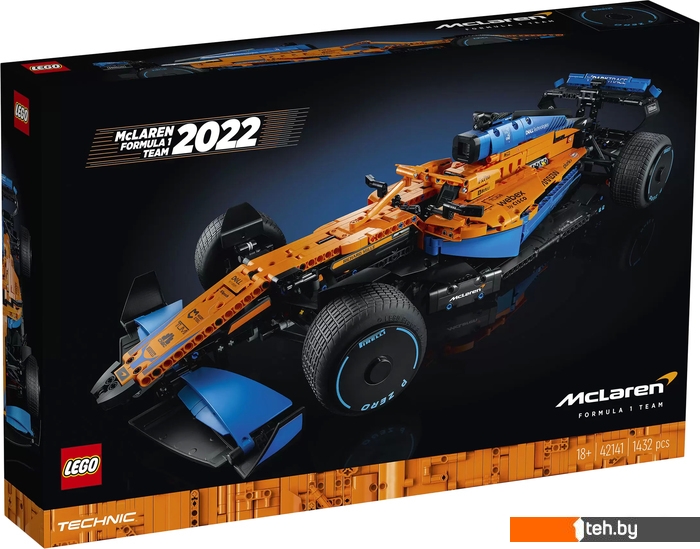  - Конструкторы LEGO Technic 42141 Гоночный автомобиль McLaren Formula 1 - Technic 42141 Гоночный автомобиль McLaren Formula 1