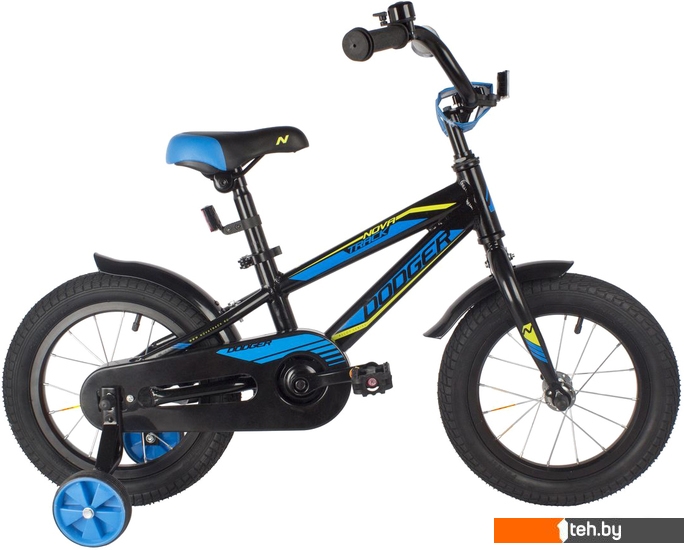  - Детские велосипеды Novatrack Dodger 14 2022 145ADODGER.BK22 (черный) - Dodger 14 2022 145ADODGER.BK22 (черный)