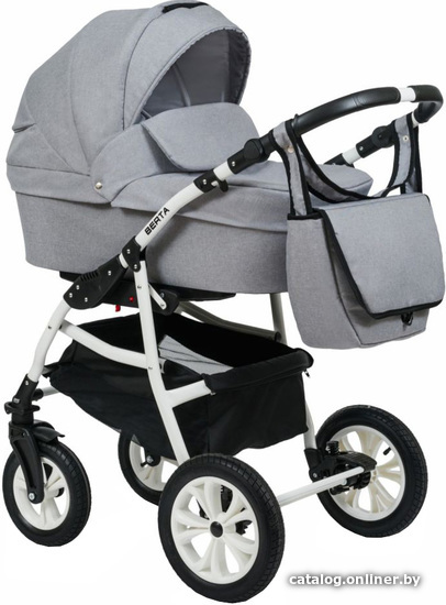  - Детские коляски и аксессуары Alis Berta F (3 в 1, Be 05, светло-серый) - Berta F (3 в 1, Be 05, светло-серый)