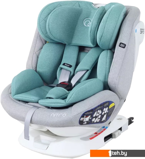  - Автокресла Rant Nitro Isofix UB619 (серый/мятный) - Nitro Isofix UB619 (серый/мятный)