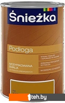  - Краски и эмали Sniezka Podloga 2.5 л (светлый орех) - Podloga 2.5 л (светлый орех)