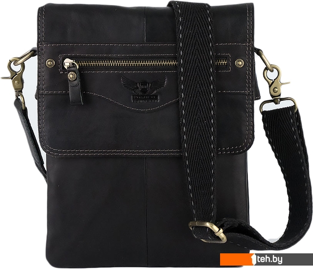  - Женские и мужские сумки Poshete 196-1148-21-BLK (черный) - 196-1148-21-BLK (черный)