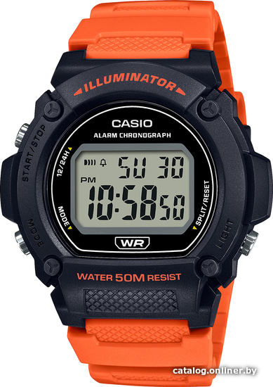  - Наручные часы Casio W-219H-4A - W-219H-4A