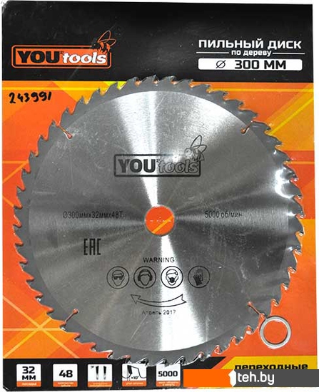  - Пильные диски Yourtools Z48 300/32мм - Z48 300/32мм