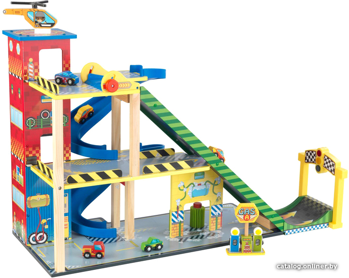  - Детские автотреки, трассы KidKraft Мега спуск 63267-KE - Мега спуск 63267-KE