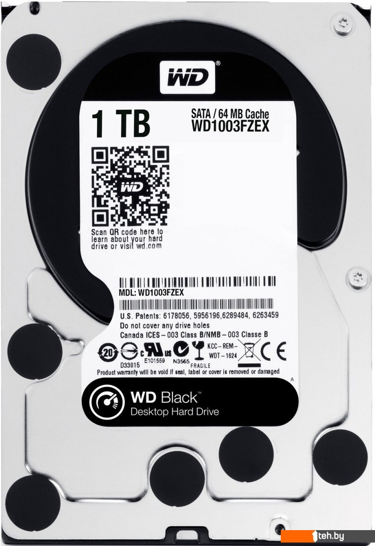  - Жесткие диски WD Black 1TB (WD1003FZEX) - Black 1TB (WD1003FZEX)