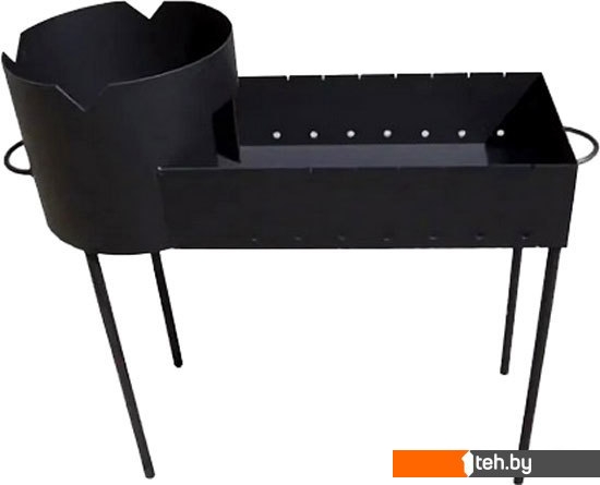  - Мангалы, грили, барбекю Chugun Invest 3в1 90x35x80см (12л, со съемными ножками) - 3в1 90x35x80см (12л, со съемными ножками)