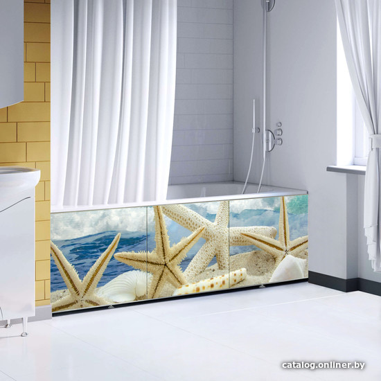 - Экраны под ванну Comfort Alumin Морская звезда 3D 1.7 - Морская звезда 3D 1.7