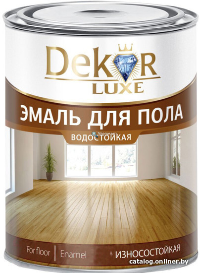  - Краски и эмали Dekor Для пола 20 кг (светлый орех) - Для пола 20 кг (светлый орех)