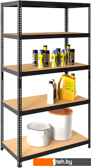 - Полки, стеллажи, системы хранения Практик SBL 180KD/90x40/5 (RAL 7016 муар) - SBL 180KD/90x40/5 (RAL 7016 муар)
