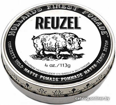  - Средства для укладки волос Reuzel Concrete Hold Matte Pomade 113 г - Concrete Hold Matte Pomade 113 г
