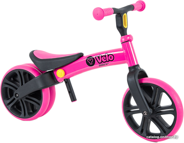  - Беговелы Yvolution Y Velo Junior (розовый) - Y Velo Junior (розовый)