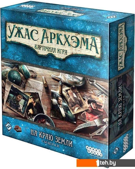  - Настольные игры Мир Хобби Ужас Аркхэма. Карточная игра: На краю земли. Сыщики (дополнение) - Ужас Аркхэма. Карточная игра: На краю земли. Сыщики (дополнение)