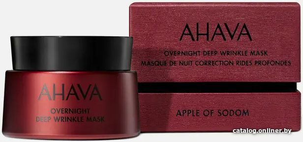  - Косметика по уходу за лицом Ahava Маска для лица кремовая Apple of Sodom Ночная против глубоких морщин (50 мл) - Маска для лица кремовая Apple of Sodom Ночная против глубоких морщин (50 мл)