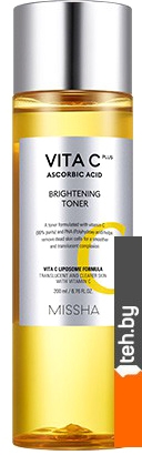  - Косметика по уходу за лицом Missha Тонер для лица Vita C Plus Brightening Toner (200 мл) - Тонер для лица Vita C Plus Brightening Toner (200 мл)
