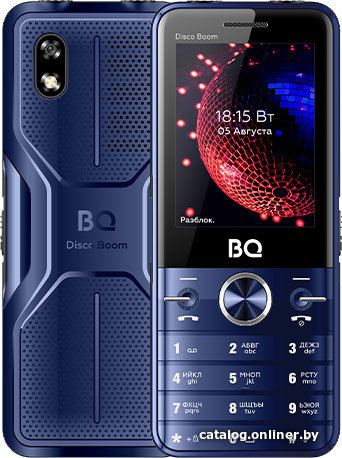  - Мобильные телефоны BQ BQ-2842 Disco Boom (синий) - BQ-2842 Disco Boom (синий)