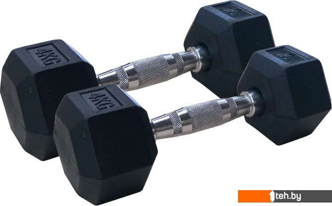  - Гантели, гири, штанги DFC DB001-4 2x4 кг - DB001-4 2x4 кг