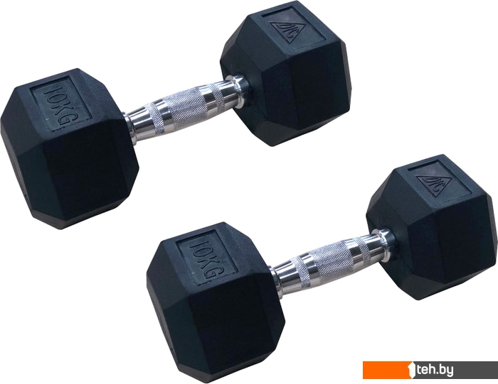  - Гантели, гири, штанги DFC DB001-10 2x10 кг - DB001-10 2x10 кг