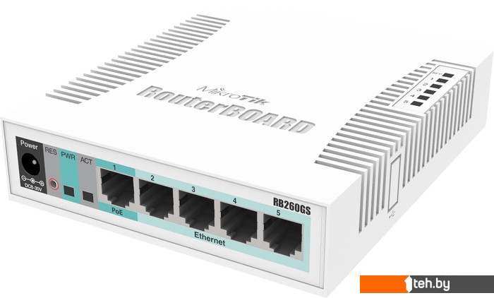  - Коммутаторы Mikrotik RouterBOARD RB260GS - RouterBOARD RB260GS